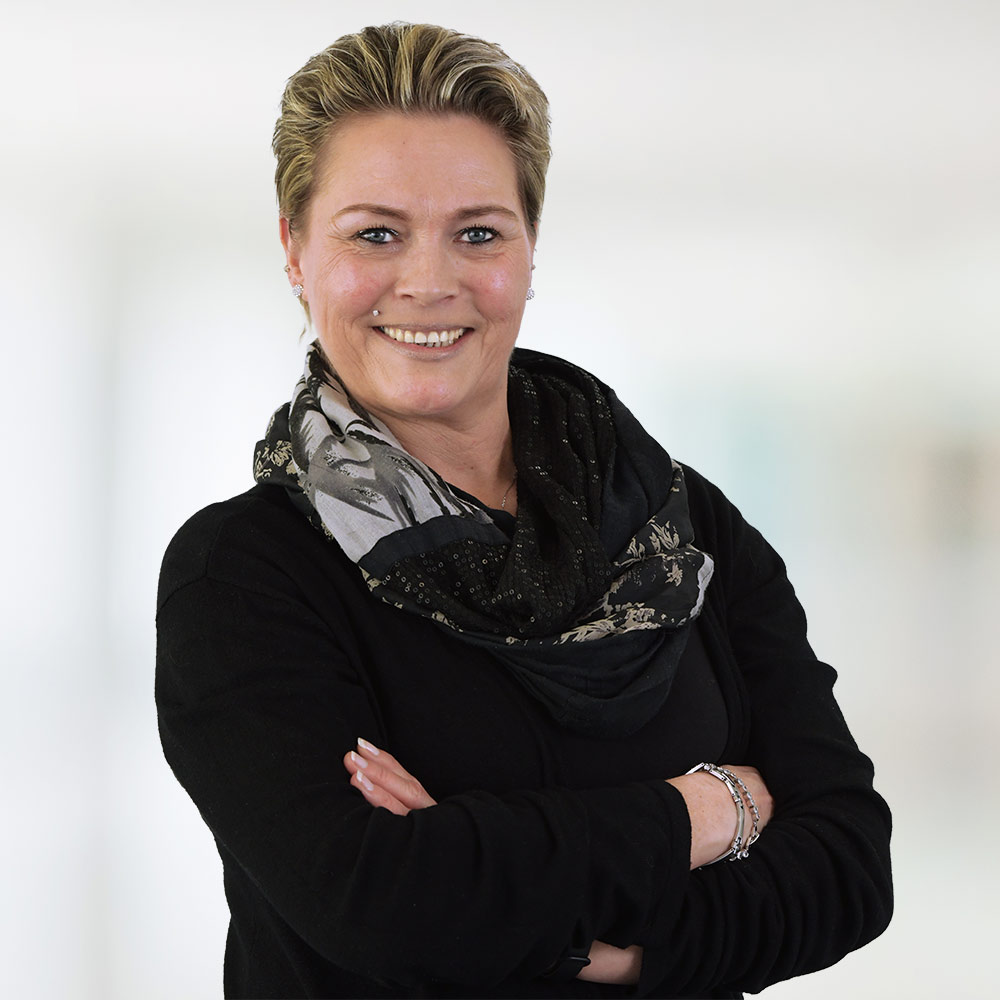 Bianca Böhninger, Abteilung Abrechnung Barmer Hilfsmittel, arbeitet seit 25 Jahren bei der DDG