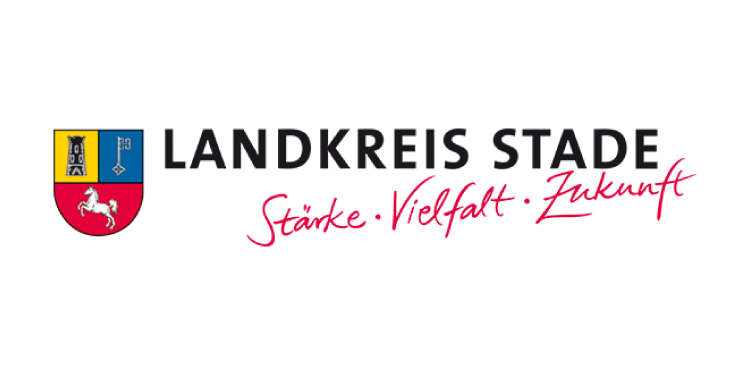 Logo Landkreis Stade Stärke Vielfalt Zukunft